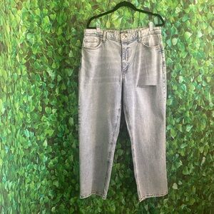 Wild Fable - Lighwash Blue Denim Straight Leg Jeans(curvy size)